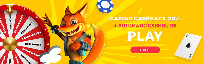 crazy fox casino cashback