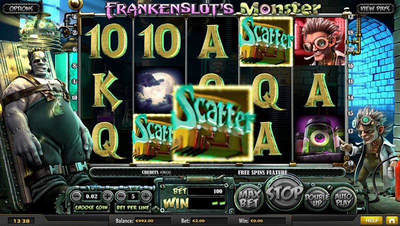 frankenslot's monster scatter