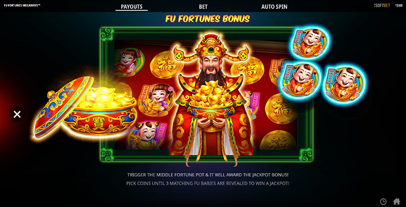 fu fortunes megaways bonus