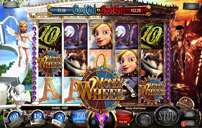 good girl bad girl money wheel