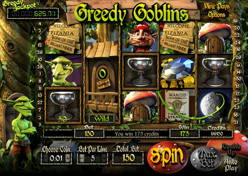 greedy goblins sticky wilds reel