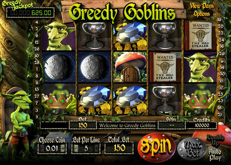 greedy goblins videoslot