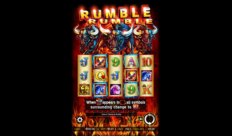 rumble rumble videoslot