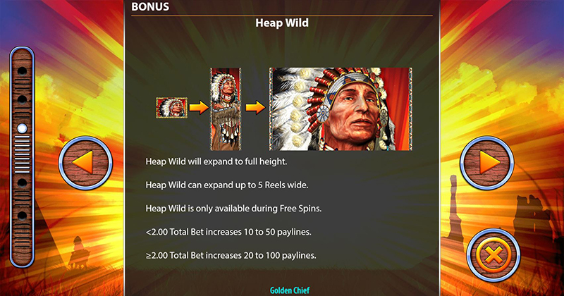 Golden Chief heap wild