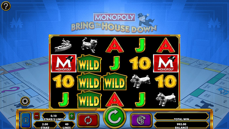 Monopoly Bring The House Down wild