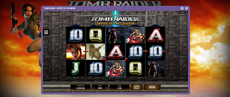 Tomb Raider Secret of the Sword wild