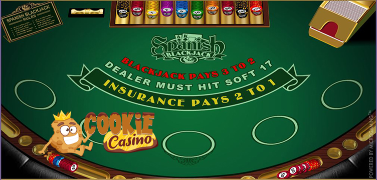 spanish 21 blackjack Cookie Casino