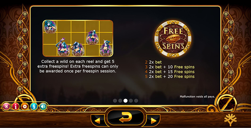 Cazino Zeppelin wild free spins