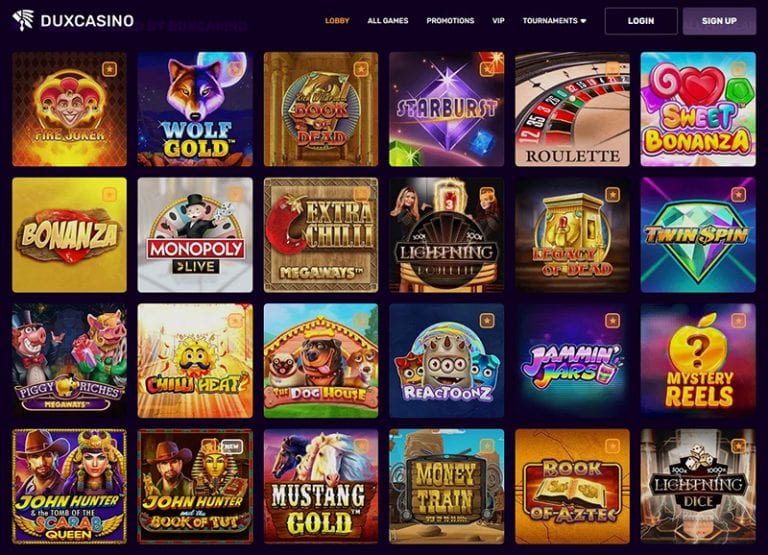 Duxcasino online casino review