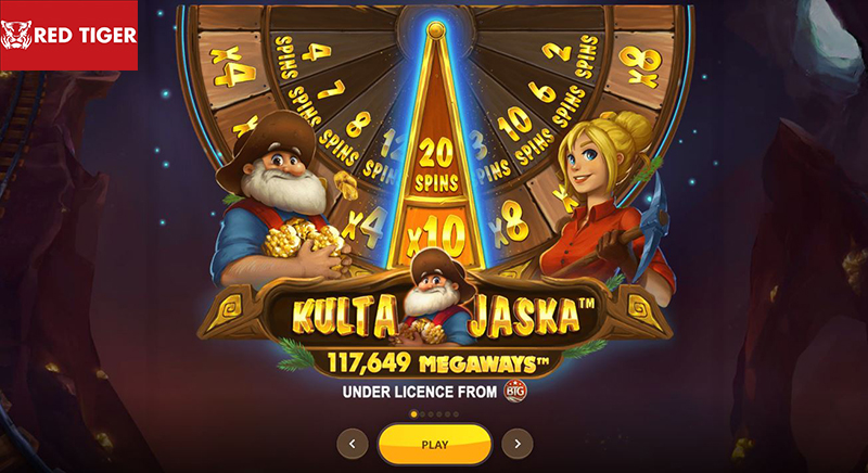 Kulta Jaska Megaways Red Tiger Gaming