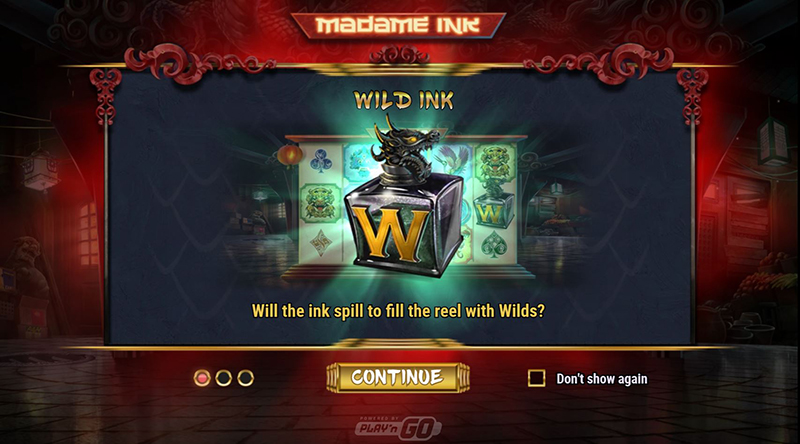 Madame Ink wild symbol