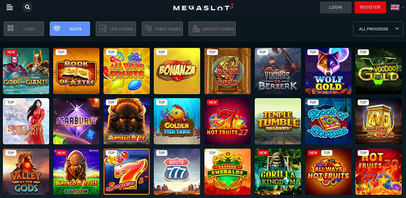 Megaslot Casino video slots