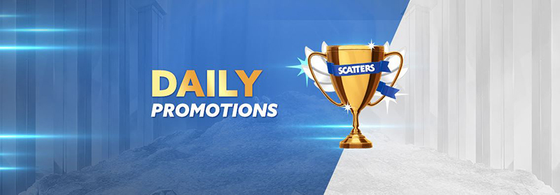 Scatters Casino daily promotions