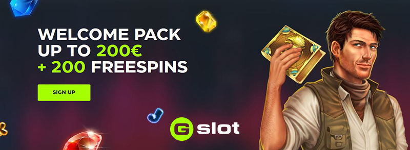 Welcome pack Gslot Casino