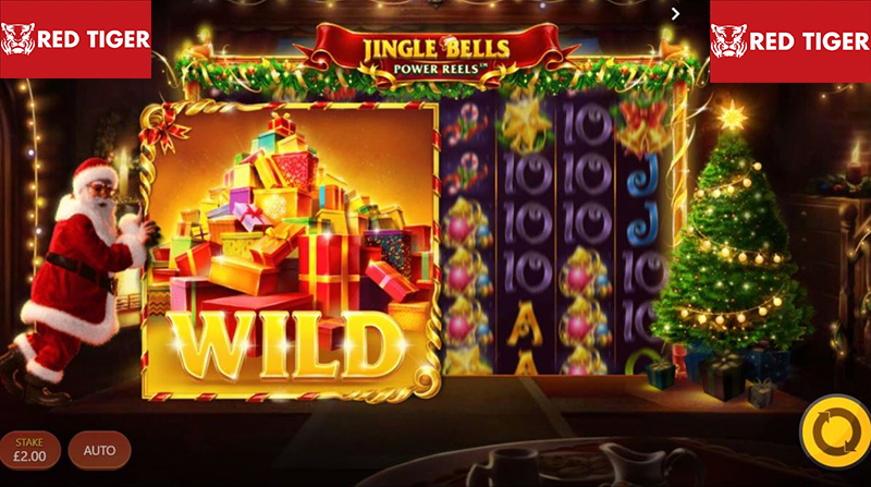 Jingle Bells Power Reels big wilds