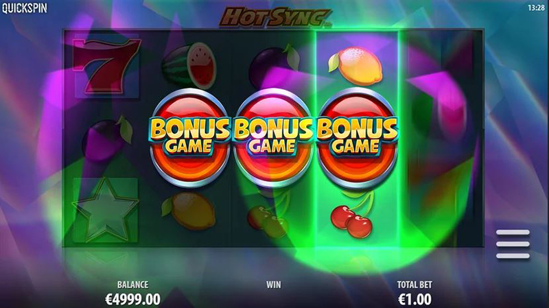 Hot Sync bonus game