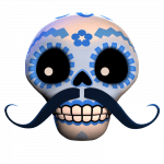 Esqueleto Explosivo blue