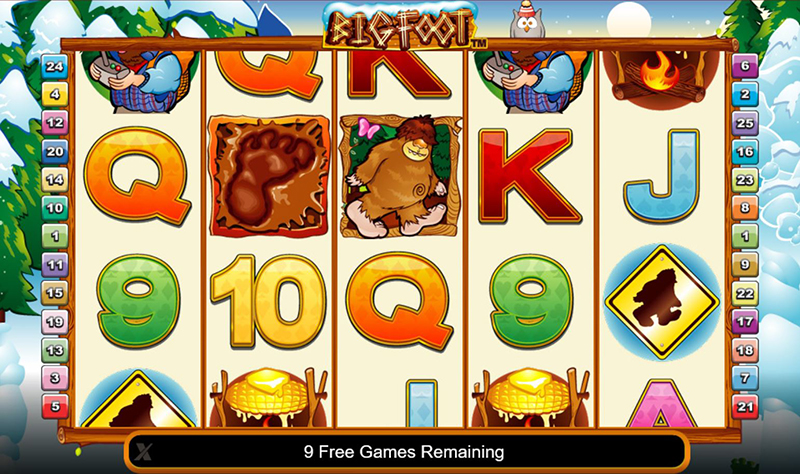 Big Foot free spins