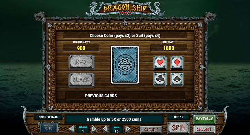 Dragon Ship gamble