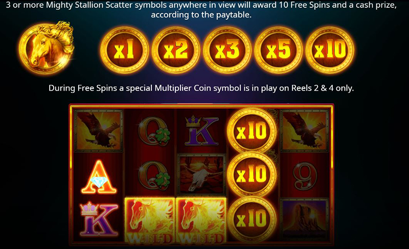 Mighty Stallion free spins