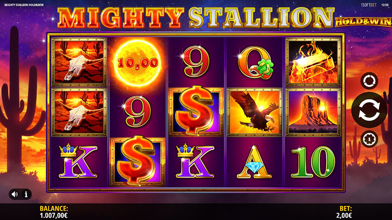 Mighty Stallion videoslot