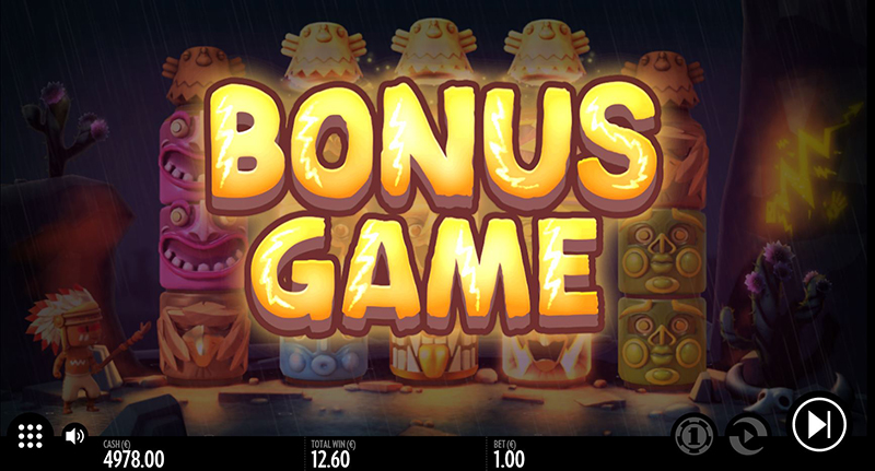 Turning Totems bonus game