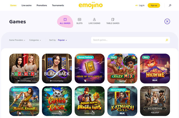 Emojino all games