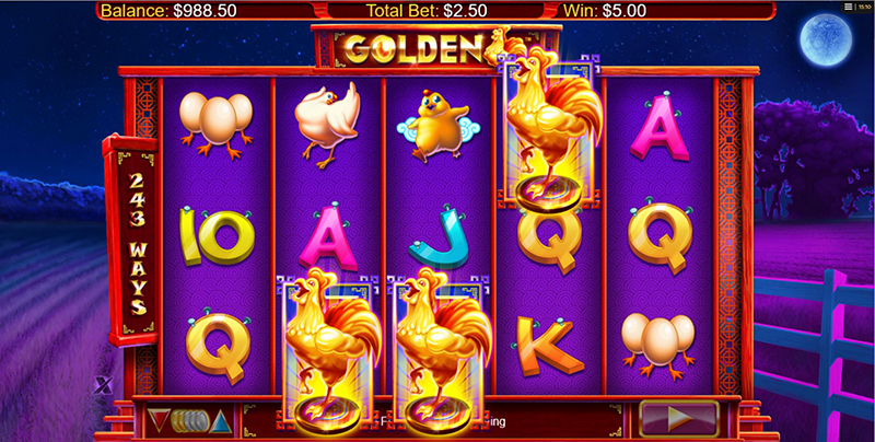 Golden Hen free spins