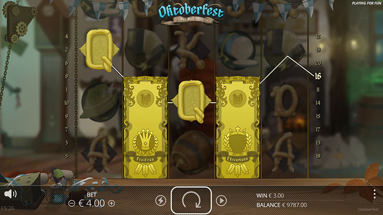Oktoberfest videoslot wild