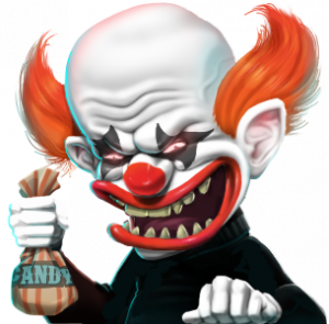 The Creepy Carnival clown