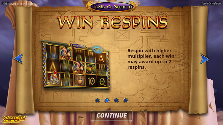 Tomb of Nefertiti win respins