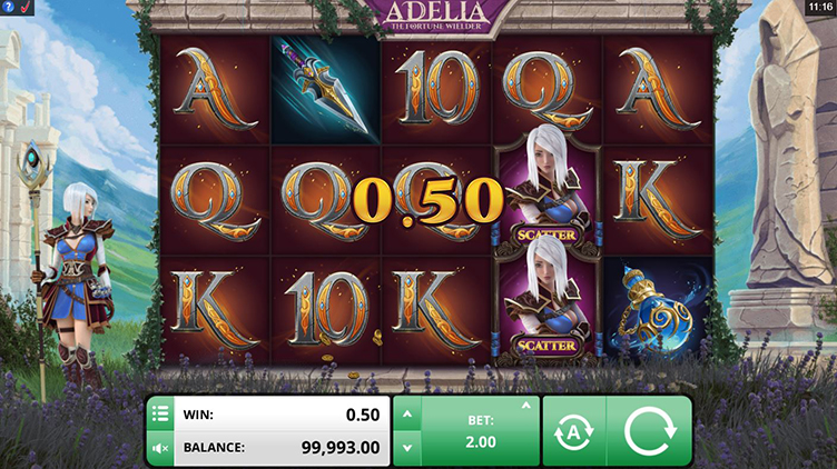 Adelia the Fortune Wielder videoslot