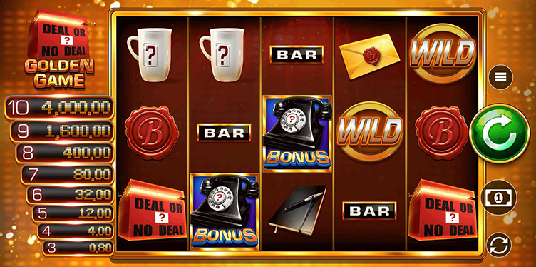 Deal or No Deal Golden Game videoslot