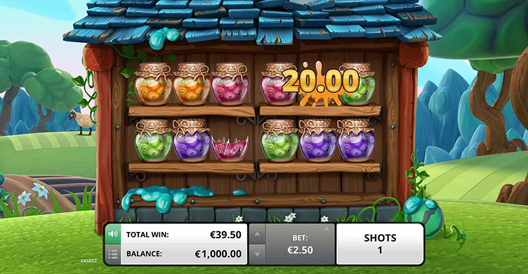 FruitZ slot shoot the jam jars