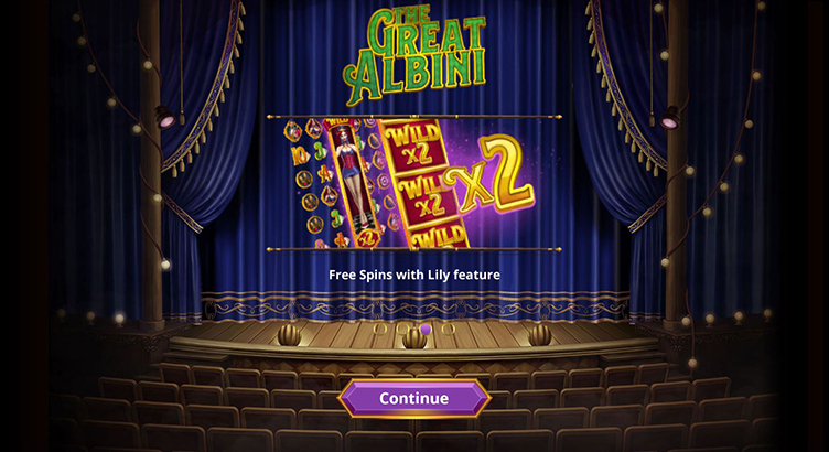 The Great Albini free spins with lili feature