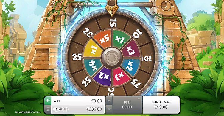 The Lost Riches of Amazon free spins bonus