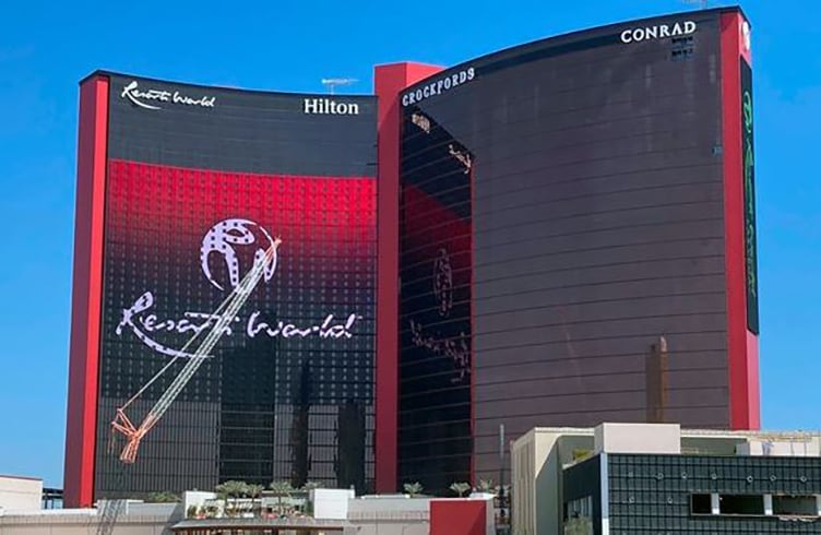 Resort World Las Vegas led light