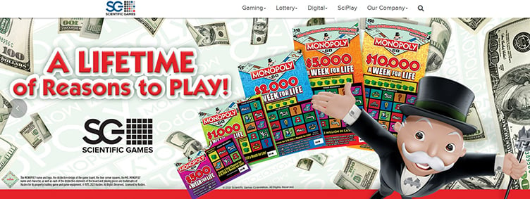 SG monopoly scratch games
