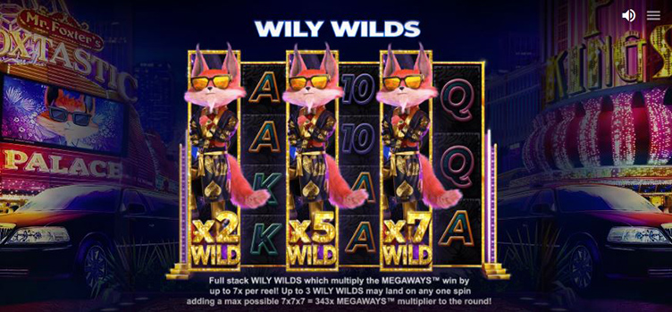 What The Fox Megaways wily wilds