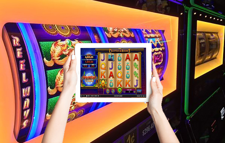 Egyptian Riches Power Strike slot tablet