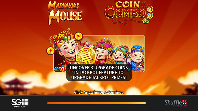 Marvelous Mouse Coin Combo Scientific Games
