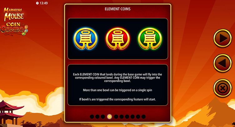 Marvelous Mouse Coin Combo element coins