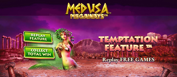 Medusa Megaways temptation feature