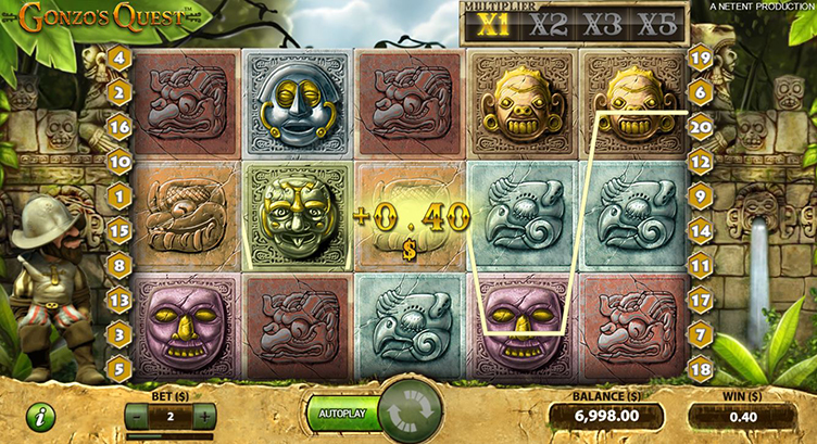 Gonzo's Quest slot NetEnt