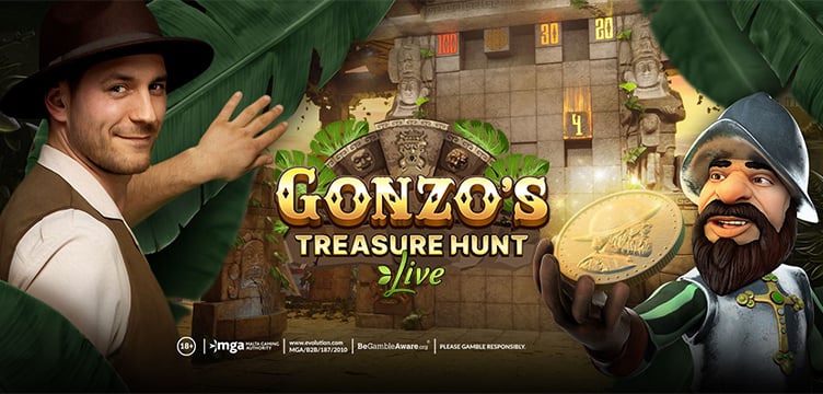 Gonzo's Treasure Hunt Live Evolution Gaming