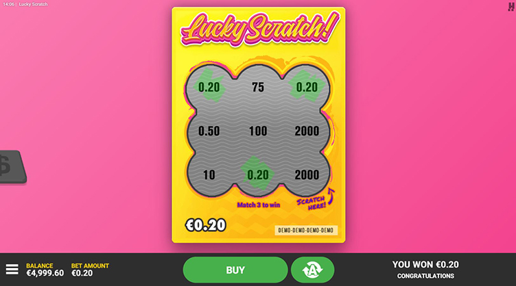 Lucky Scratch N1 Casino online krasloten
