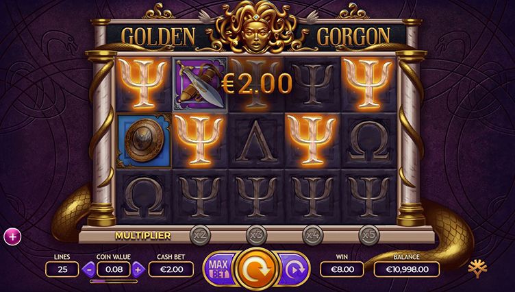 Golden Gorgon videoslot