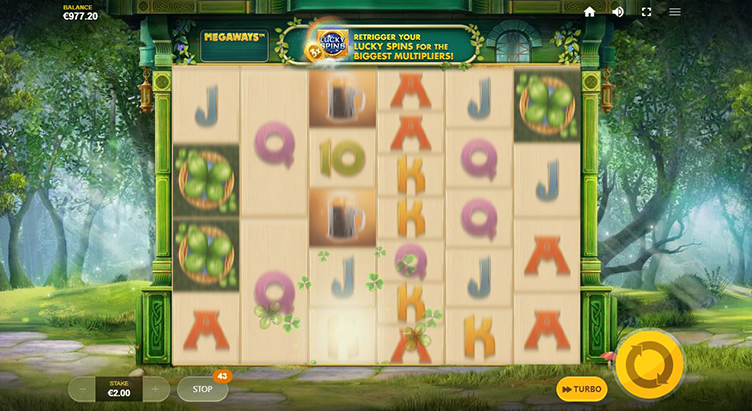 Golden Leprechaun Megaways turbo