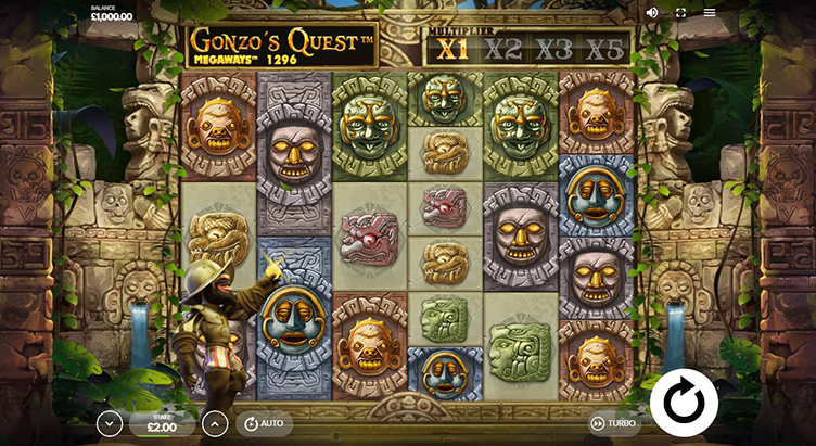 Gonzo's Quest Megaways videoslot