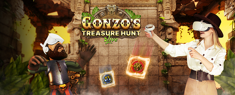 Live Gonzo's Treasure Hunt Evolution Gaming leukste live casino spellen